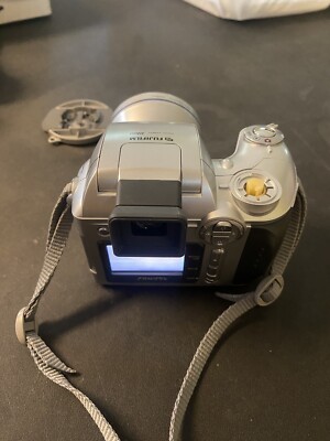 Fujifilm FinePix 3800 3.2 MP Digital Camera - Silver - Tested And Working!