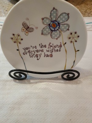 New Friendship Mini Plate with Stand