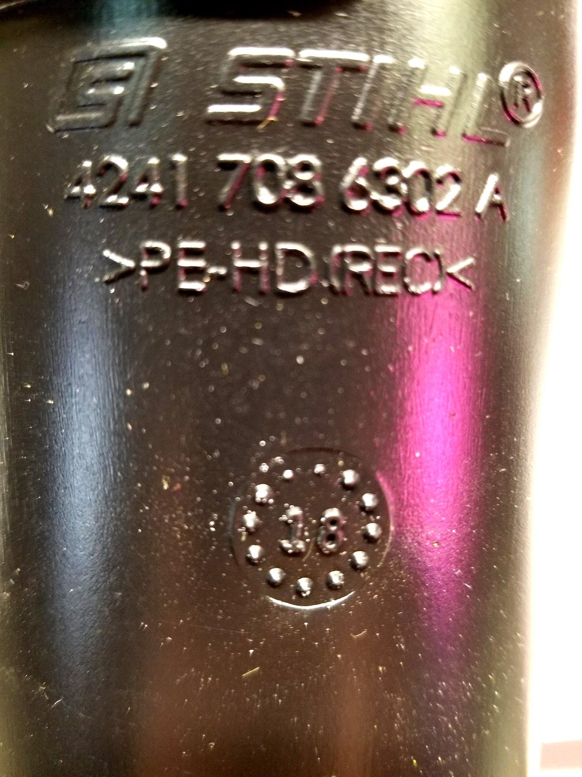 STIHL  Bg 55,56,65,85,86,sh55,sh56 /C curved flat uplift sweeper Nozzle OEM