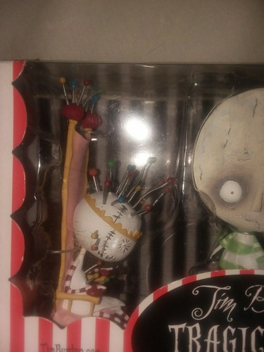 Tim Burton's Tragic Toys For Girls And Boys  goth figures mini collectible
