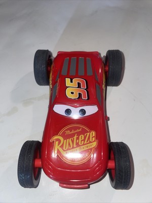 VINTAGE WALT DISNEY PIXAR MEDICATED RUST-EZE BUMPER OINTMENT RAICING CAR