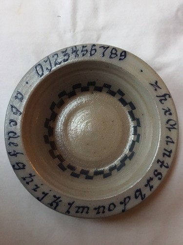 Rowe Pottery Child’s Cup And Bowl Set