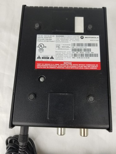 Motorola DTA100/2300/000 Digital Adapter