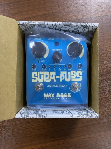 Way Huge Supa-Puss Analog Delay Guitar Effect Pedal | eBay