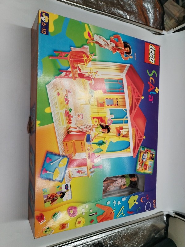 Lego Scala Neuf 2001 Martina 3118 PoupÃ©E Maison Coffret Jeu Jouet Vintage PoupÃ©E