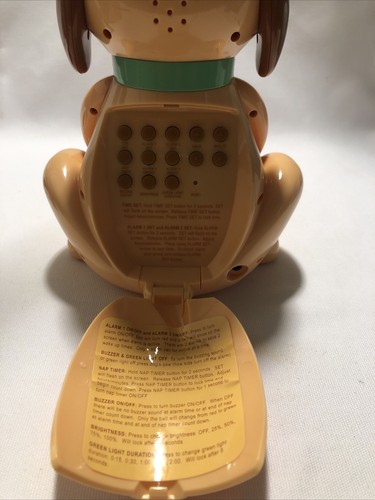 Big Red Rooster BRRC105 Sleep Training Alarm Clock for Kids | Plug in Kids Alarm