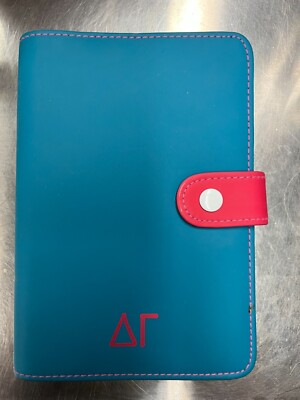 Delta Gamma Vinyl Journal, Organizer,  Diary Planner, Display Model, Blem