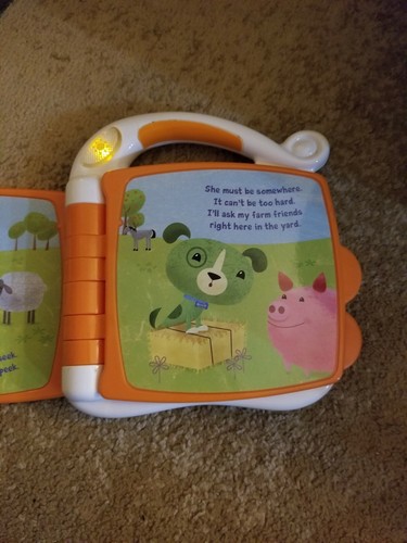 Leapfrog Tag Jr Hide And Seek At The Farm Baby Toddler Learning Talking Book Toy