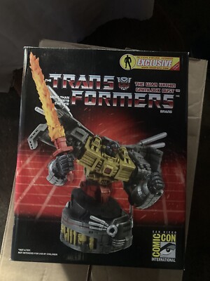 Transformers 2008 Diamond Select Animated Grimlock Bust #AP28 of 600 NIB!!!