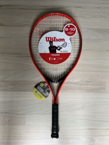 Wilson Federer 25 Inch Junior Tennis Racket (Ages 9-10)