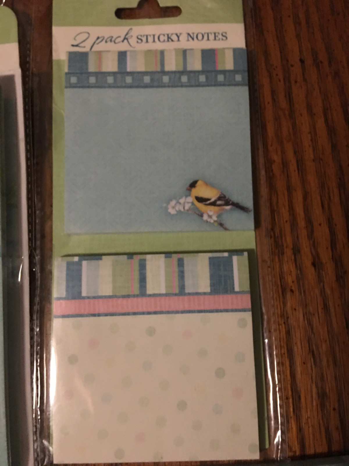 cardinal and robin stationary: notepad, journal, sticky notes, and cards audubon