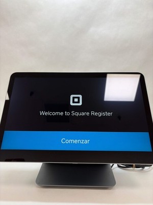 Square Register POS System Generation 1 Black Defective AS-IS For Parts