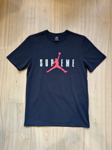 RARE Supreme FW15 Jordan Tee Shirt Jumpman Logo Sz Small in RARE Supreme FW15 Jordan Tee Shirt Jumpman Logo Sz Small in