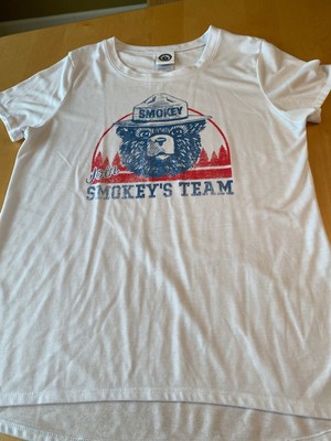 Jerry Leigh Official SMOKEY THE BEAR Join Smokey's Team T Shirt Womens XXL