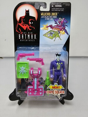 NEW BATMAN ADVENTURES Wilcard Joker Kenner 1998 SEALED 