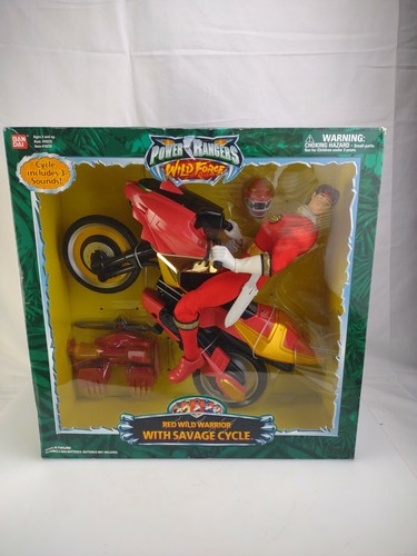邦楽 [Red's Box] RED WARRIORS Bandai Power Rangers Wild Force 12