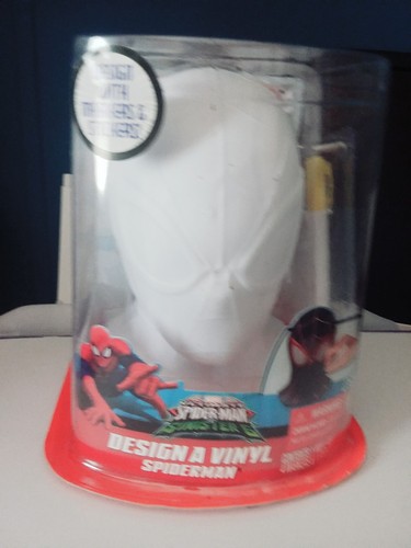 Spider-Man Design-A-Vinyl Kids Educational Learning Toys New Kid Toy Gift