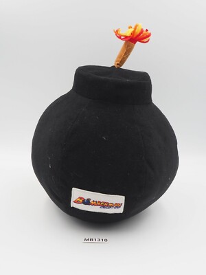 Bomberman MB1310 Banpresto 2007 NO SOUND BOX Bakuhatu Plush 9'' Toy Doll Japan 