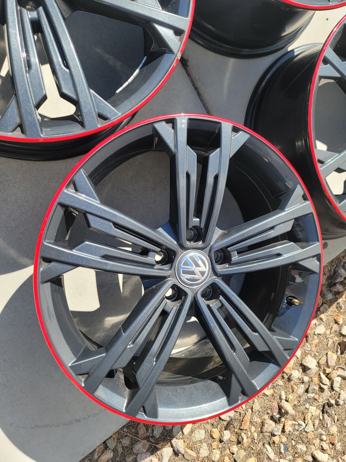 Anthracite | Used Volkswagen Jetta Gli 18'' Factory Original Oem Wheels ...
