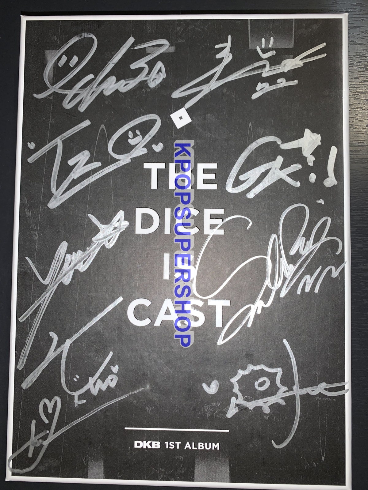 DKB THE DICE IS CAST サイン入りCD DKB 1st Album The Dice is Cast Autographed Signed CD Great