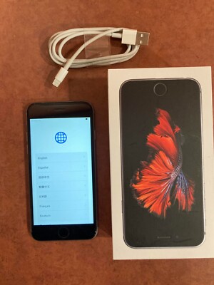 iPhone 6S-32 GB Gray Excellent Cond TracFone/Verizon (unlockable) - orig box  