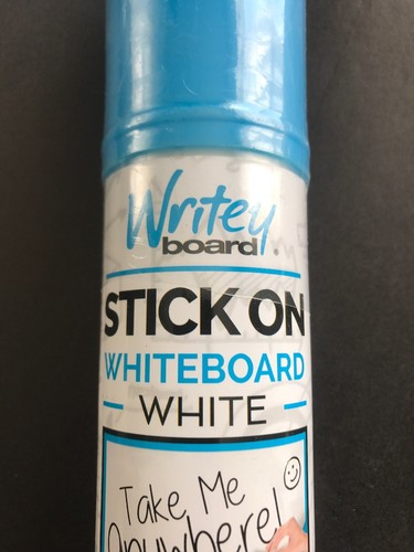 WRITEY BOARD 12 IN. H X 18 IN. W DRY ERASE BOARD SELF-ADHESIVE 70001.