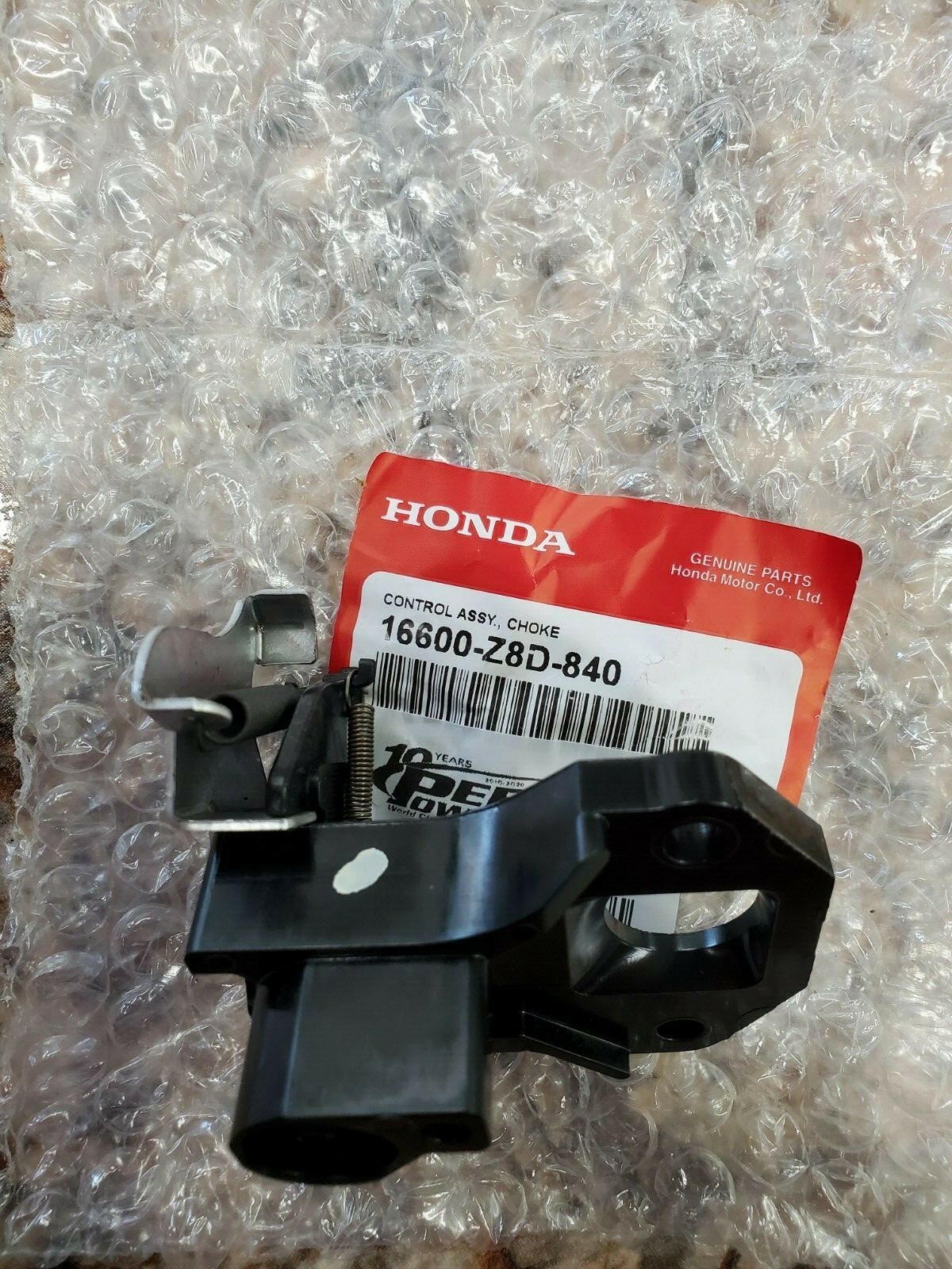 hnk. New Genuine OEM Honda 16600-Z8D-840 Choke Control Assy Fits