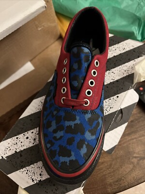 Vans Vault x Stray Rats LX Sneakers Red/Blue Snorkel NEW Mens Sz 8.5 SHIPS FREE
