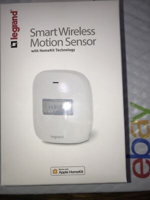 LEGRAND Smart Wireless Motion Sensor w/Apple Homekit Technology HKMS2.SEALED NIB