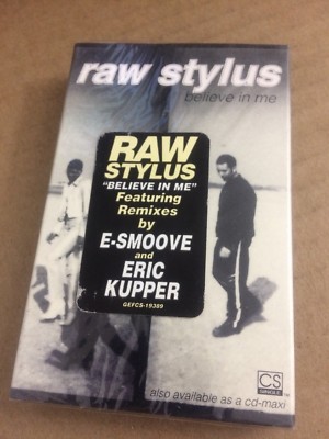 RAW STYLUS BELIEVE IN ME FACTORY SEALED CASSETTE SINGLE C45
