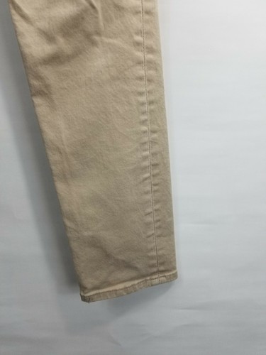 511 LEVI'S MENS JEANS SIZE 30X31 BEIGE COLOR STRAIGHT SLIM LEG.