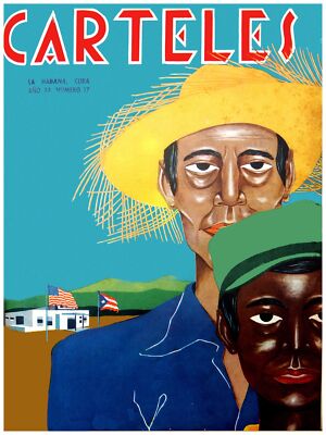 Wall Quality Decor Poster.Room design art.Puerto Rico U.S flags.6934