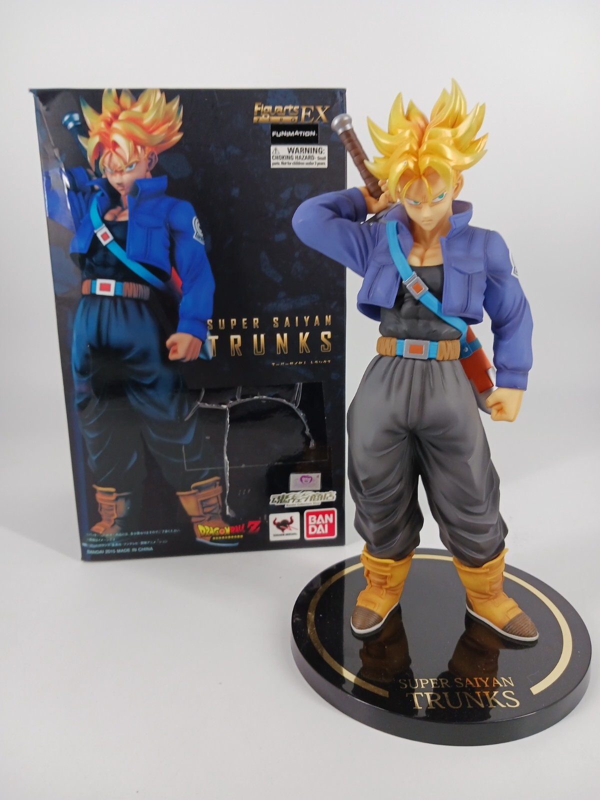 BANDAI SUPER SAIYAN TRUNKS フィギュア Amazon.com: Banpresto - Dragon Ball Z - Super Saiyan Trunks
