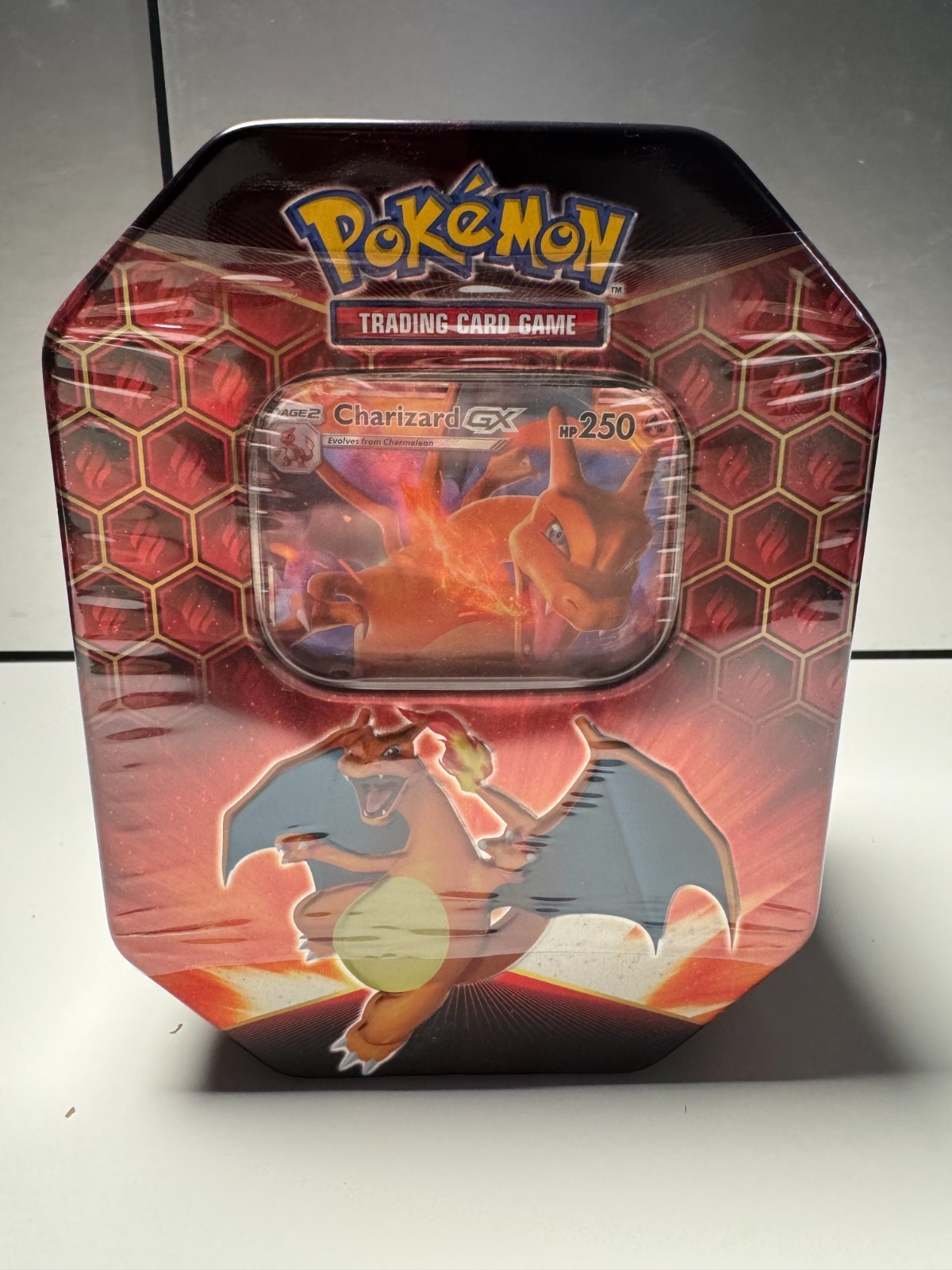 Pokémon TCG Hidden Fates Charizard Tin Amazon.com: Pokemon SM11.5 Hidden Fates Gx Tin- Charizard +