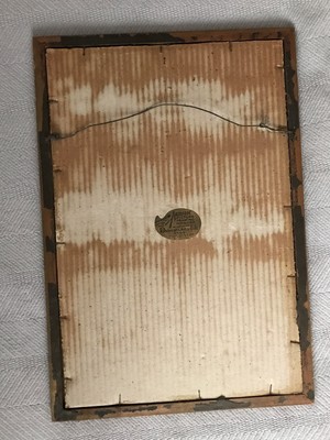 Vtg 20s 30s James Alphege Brewer Rheims Cathedral Church France Etching framed