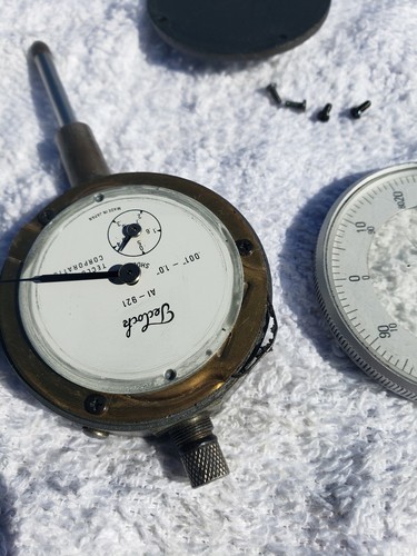 Bezel with lens Type 1 teclock dial indicator AI-921 made in USA.