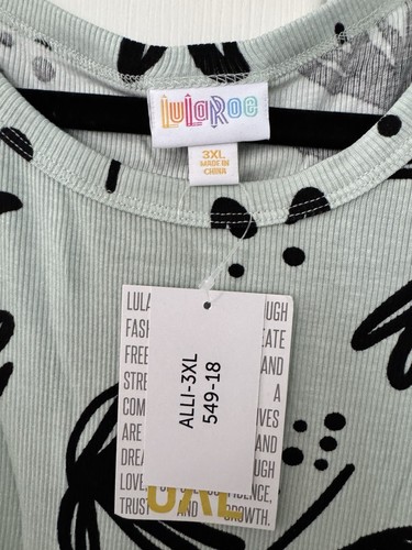 NWT LulaRoe Alli Top ~ 3XL