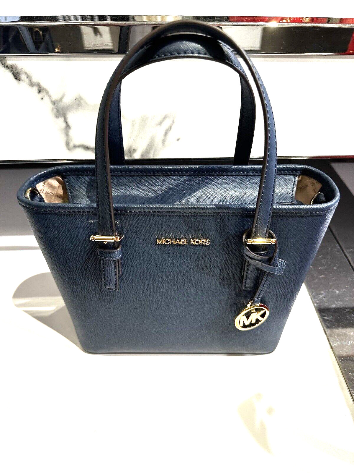 バッグ MICHAEL KORS BKPK NAVY $_57.JPG