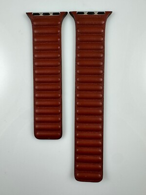 Original Apple Watch Leather Link band 38MM/40MM/41MM/42MM 44MM/45MM/46MM/49MM