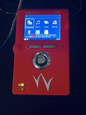 WOLVERINE  MVP 9000 SERIES 60GB VIDEO/MP3 MEDIA PLAYER/STORAGE