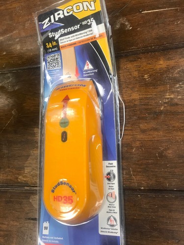 Zircon StudSensor HD35 Stud Finder With Wire Detection
