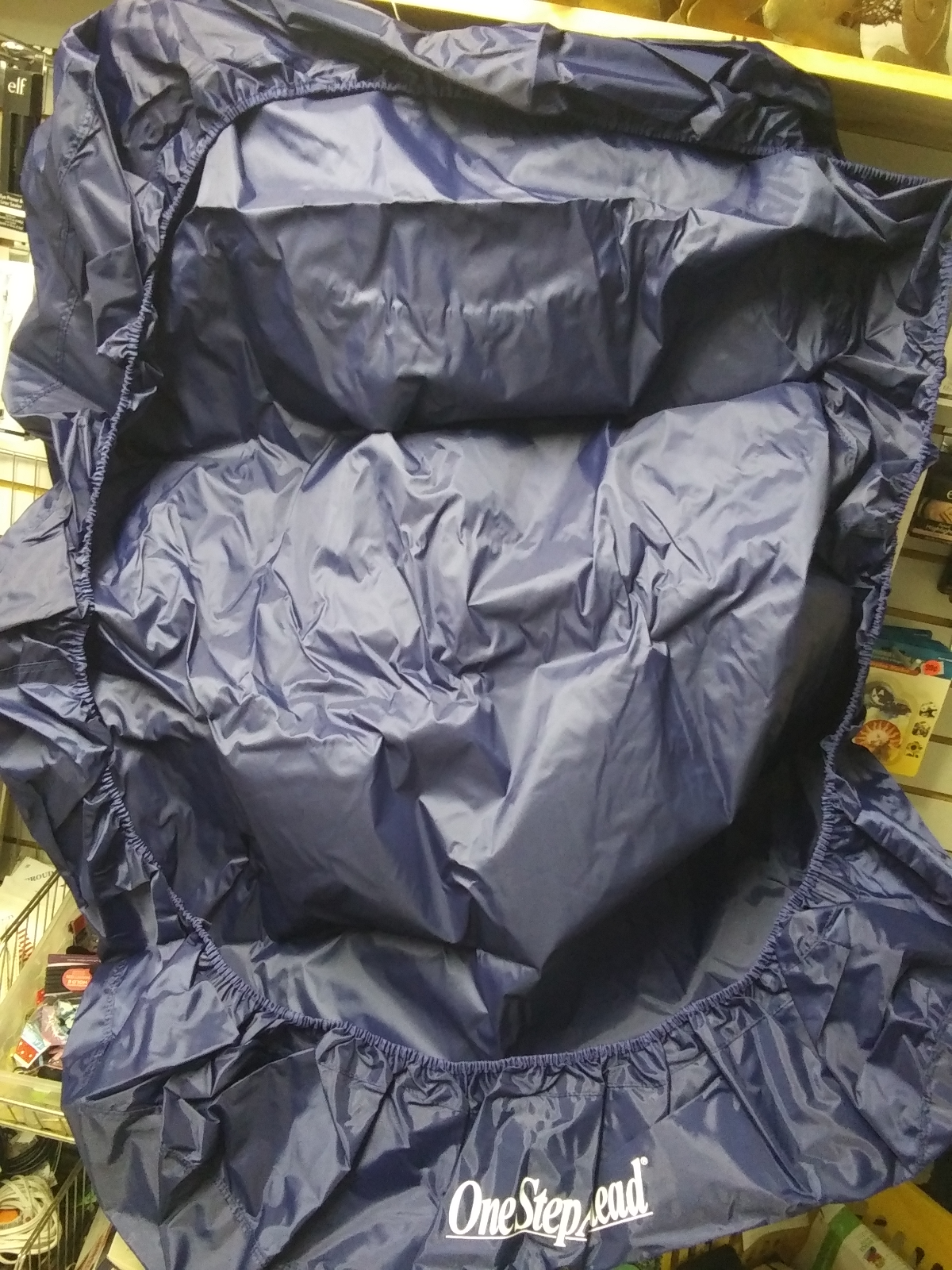 OneStepAhead Nylon Bed Cover for Tuck Me In Inflatable Beds One Step Ahead Blue