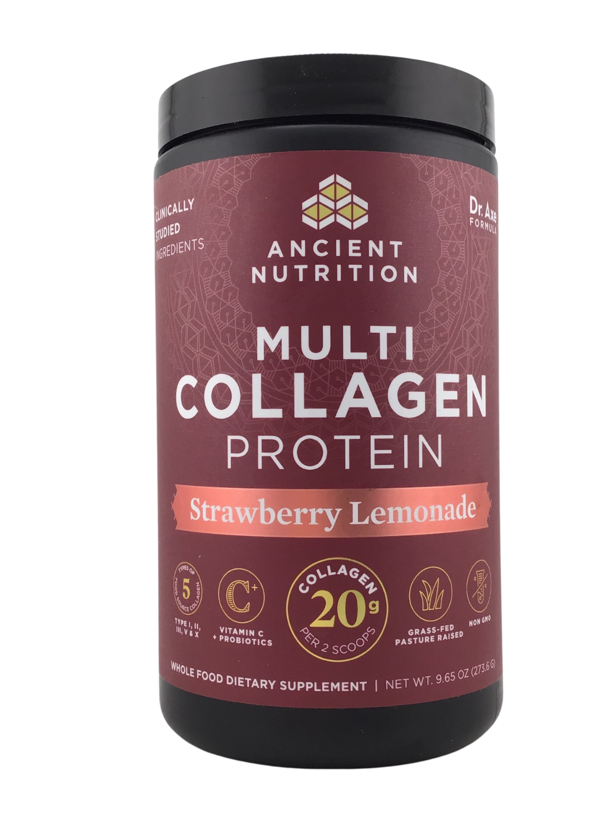 Ancient Nutrition Multi Collagen Protein Strawberry Lemonade