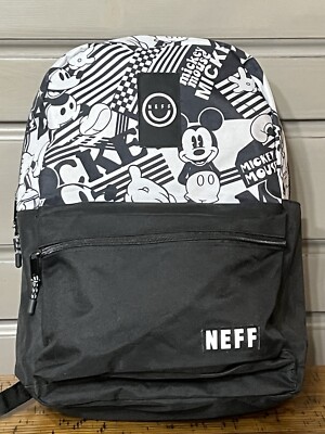 Neff x Disney Mickey Mouse Structure Backpack Laptop Travel Bag
