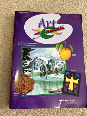 Abeka Art C 6th grade art book