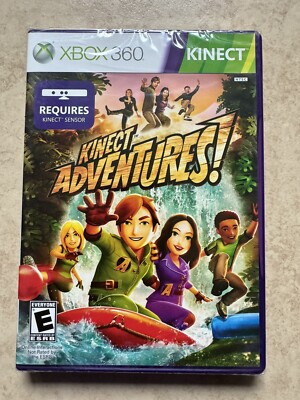 Xbox 360 - Kinect Adventures (Microsoft Xbox 360, 2010) BRAND NEW & SEALED!!