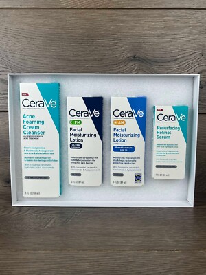 Cerave Aone Skin Care Set / Skin Care Routine - New Open Box