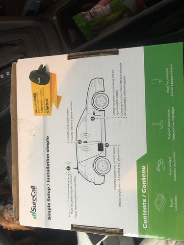 SureCall Fusion2Go 3.0 3G/4G LTE Cell Phone Signal Booster for all Vehicles