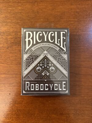Bicycle Black ROBOCYCLE Playing Cards, Theory 11 ** BRAND NEW SEALED** 2011