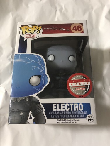 FunkoPop！46 ELECTRO エレクトロ Electro (The Amazing Spider-Man 2) Funko Pop | Funko Wiki